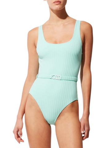 The Annemarie Belt One Piece - Mint